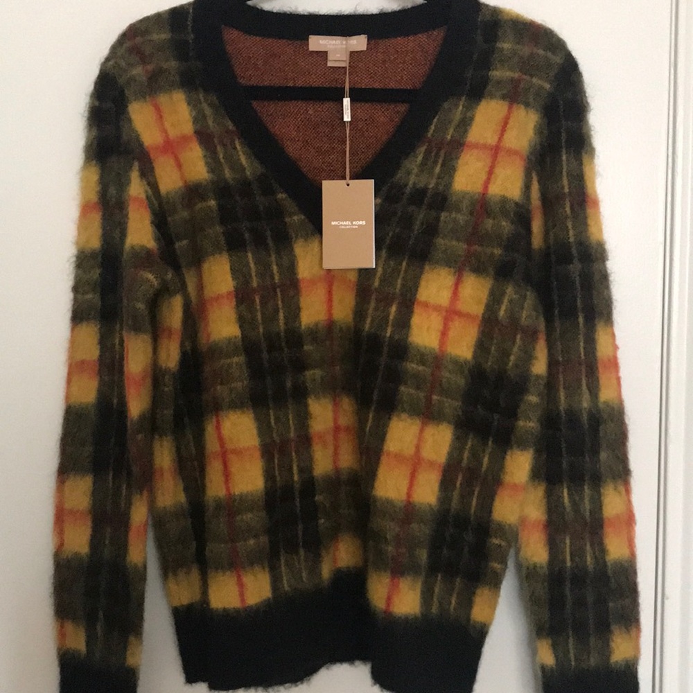 Pleated Micheal Kors Collection sweater.